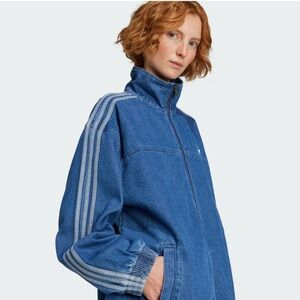 NEW Adidas Denim Oversized Jacket